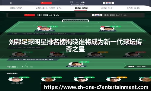 刘邦足球明星排名榜揭晓谁将成为新一代球坛传奇之星